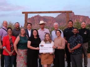 Apache Junction Founding Sponsor Parks and Recreation 9000 dollars in scholarships